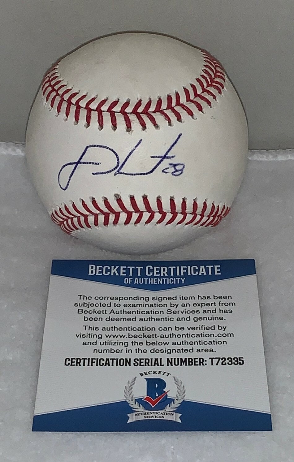 J. D. Martinez Boston Red Sox signed MLB Baseball Ball autographed JD Beckett