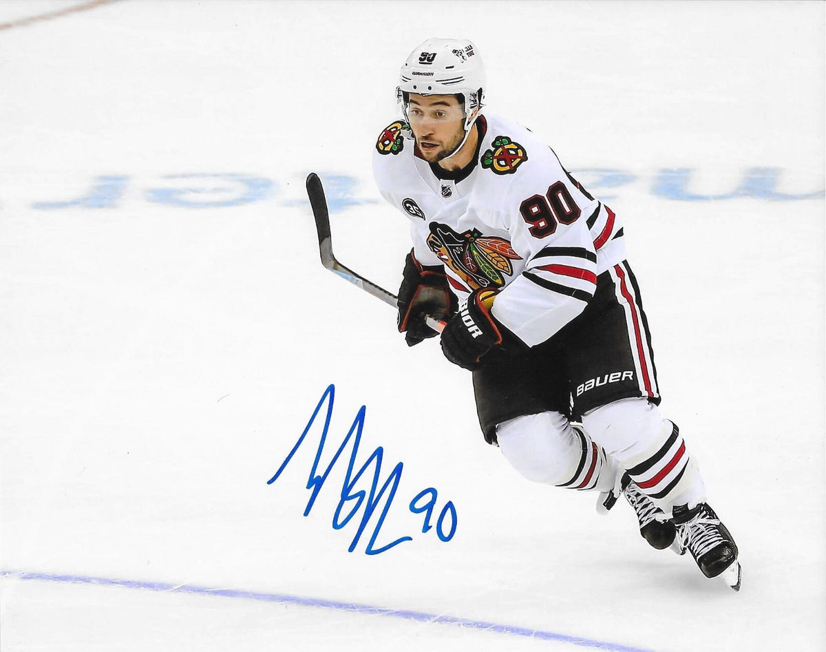 Tyler Johnson signed Chicago Blackhawks 8x10 photo autographed Hawks #1