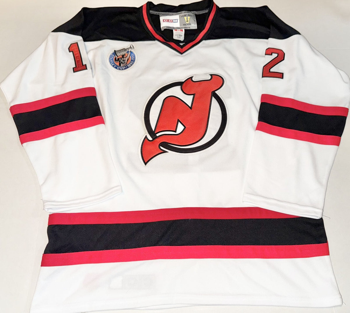 Bill Guerin signed New Jersey Devils jersey autographed JSA