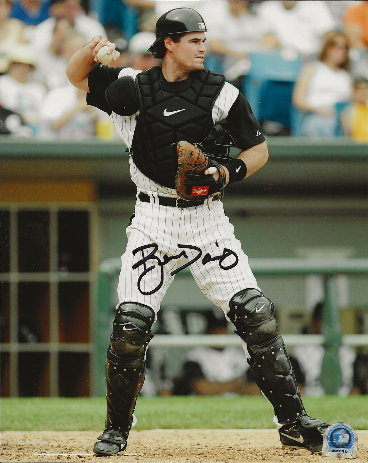 Ben Davis signed Chicago White Sox 8x10 photo autographed MLB Authenticated