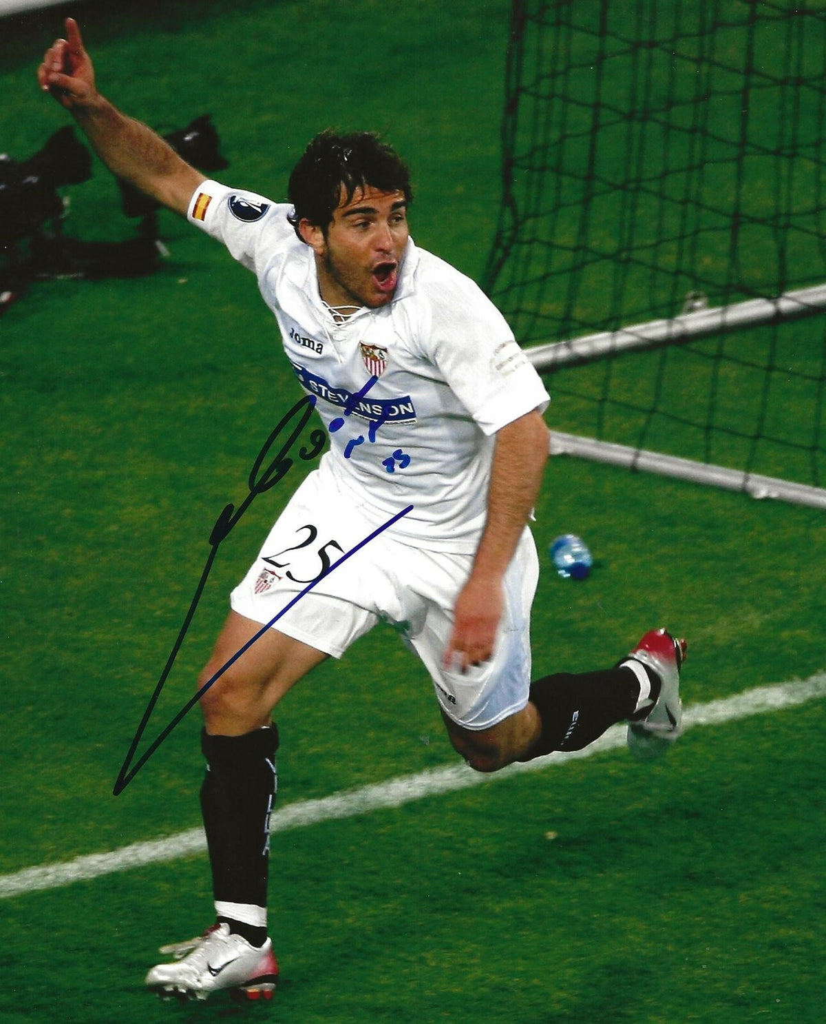 Enzo Maresca signed Sevilla FC 8x10 photo autographed