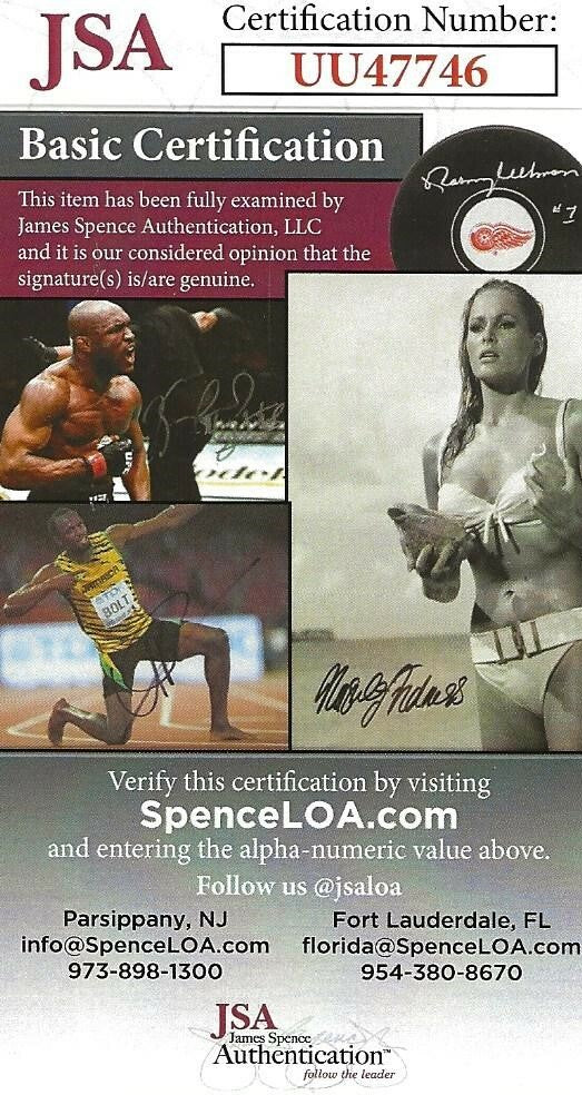 Lenny Wilkens Hawks SuperSonics signed 8x10 photo autographed 3 JSA 
