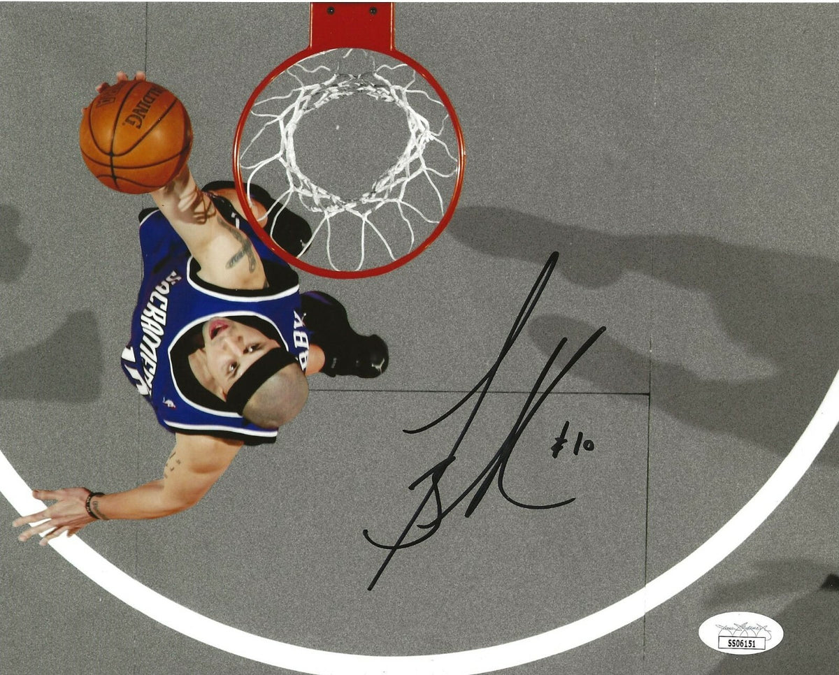 Mike Bibby signed Sacramento Kings 8x10 photo autographed JSA