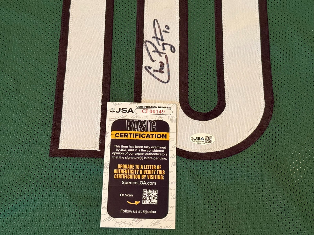 Chad Pennington Marshall Thundering Herd signed Custom jersey autographed #2 JSA