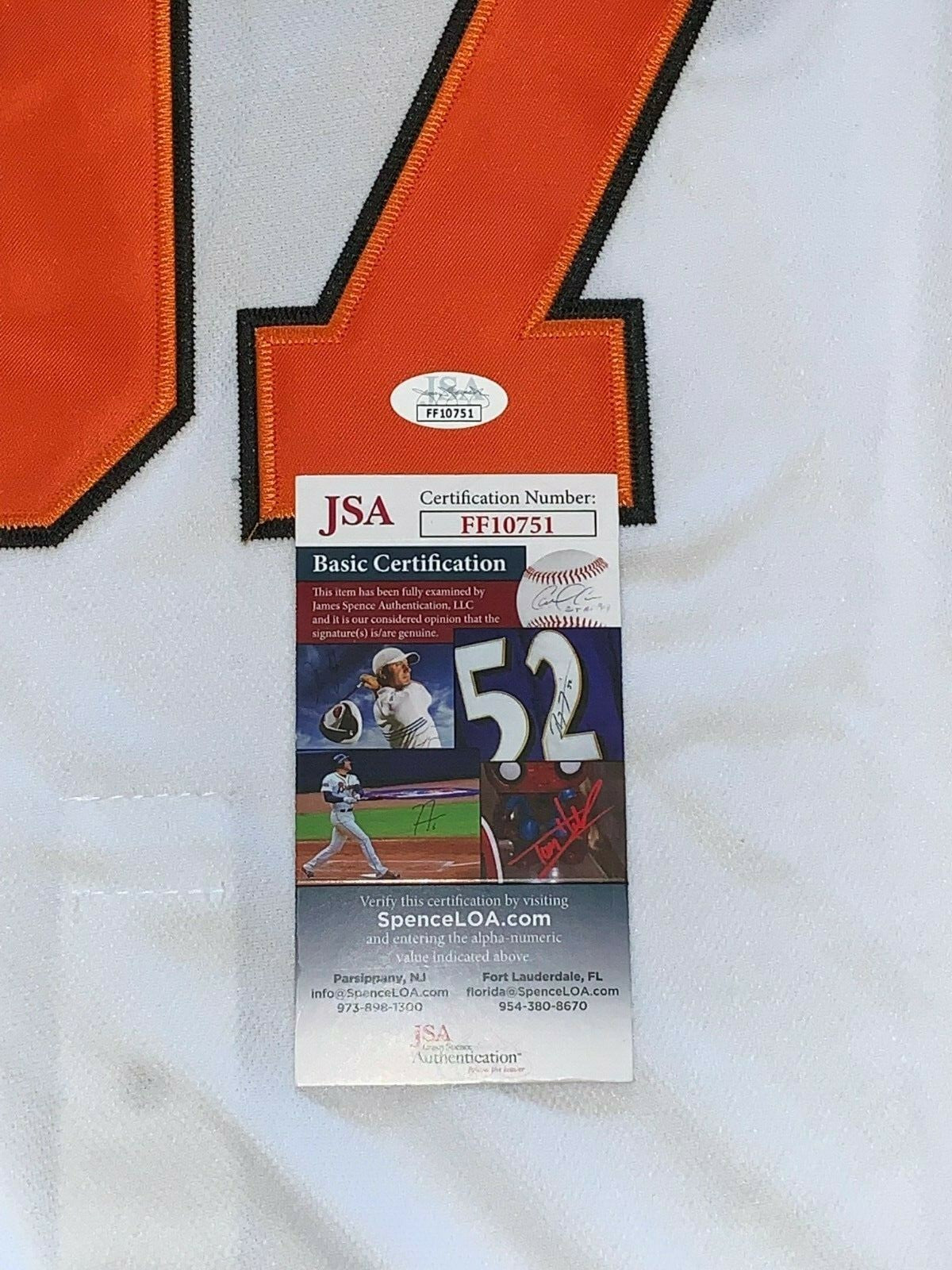 Jeremy Roenick signed White Philadelphia Flyers jersey autographed JSA