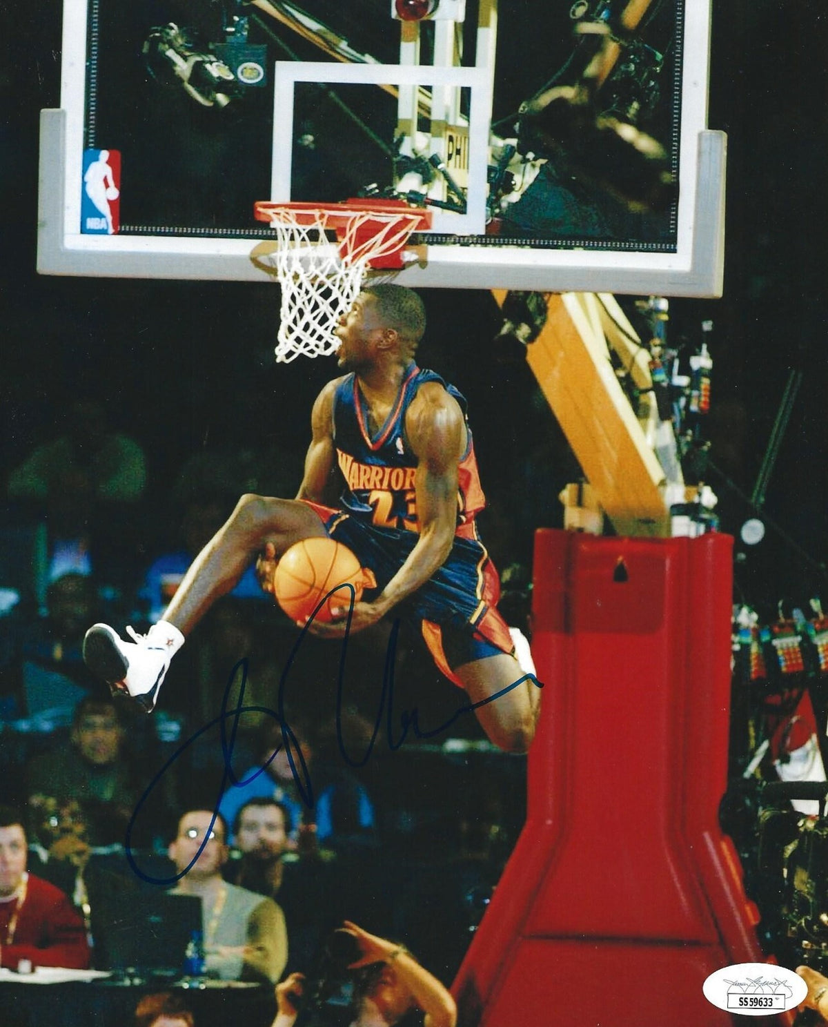 Jason Richardson signed Golden State Warriors 8x10 photo autographed 2 JSA