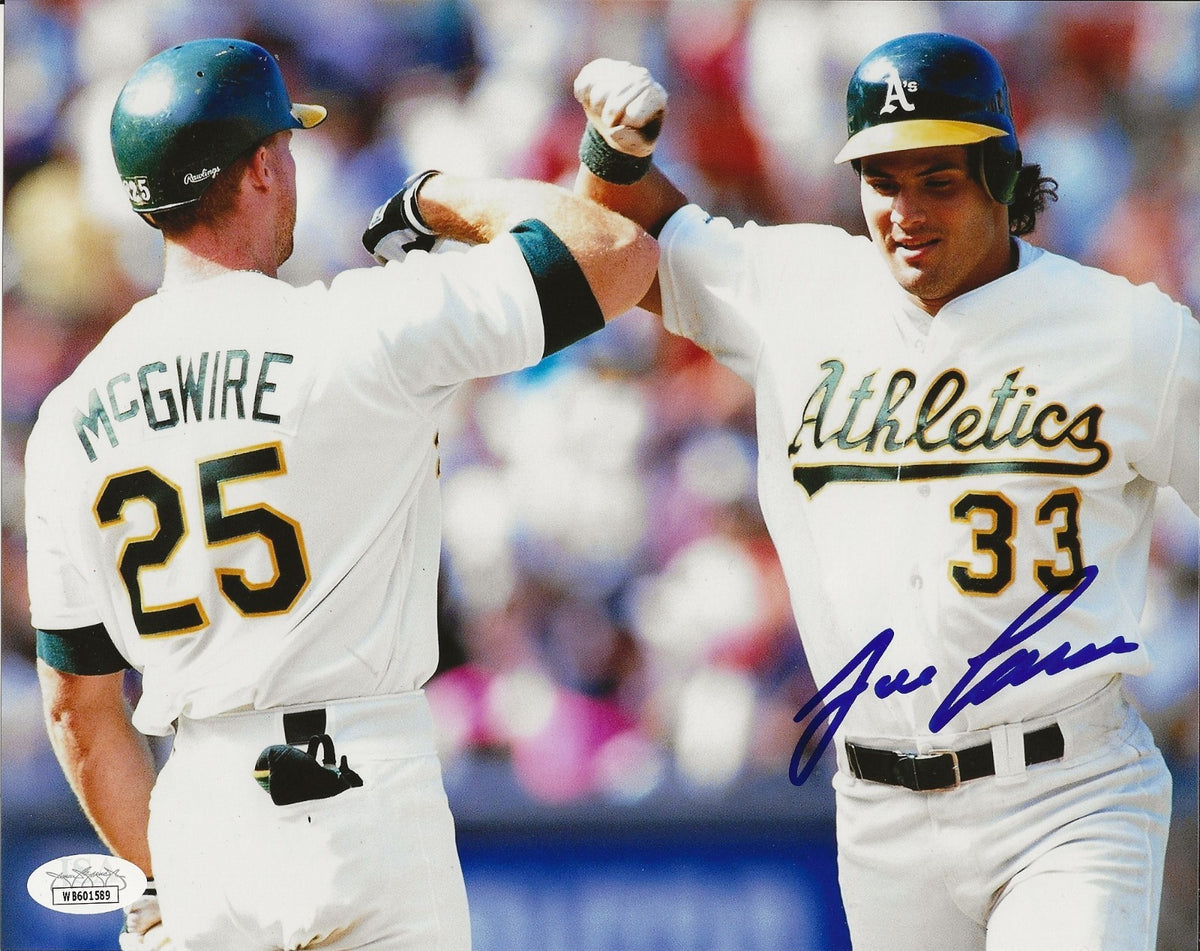 Jose Canseco signed Oakland Athletics A's 8x10 photo #6 JSA Witnessed