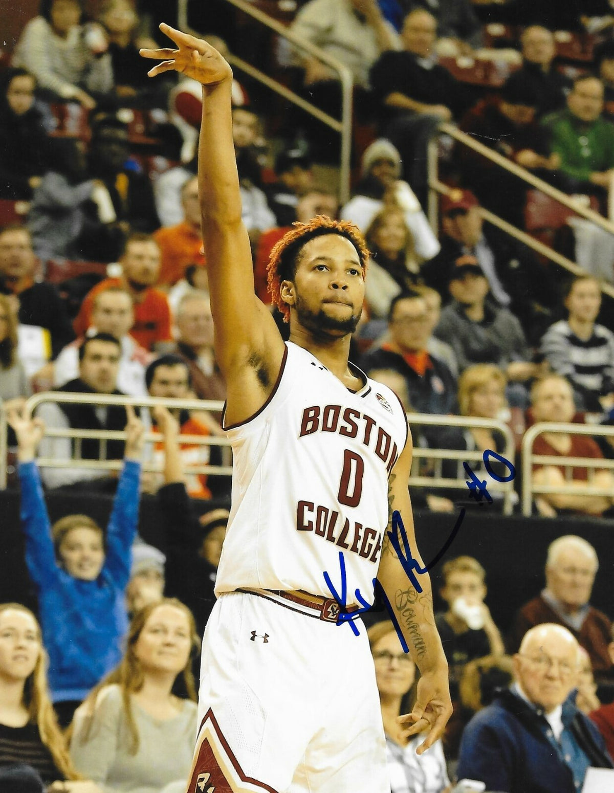 Ky Bowman signed Boston College Eagles 8x10 photo autographed 2