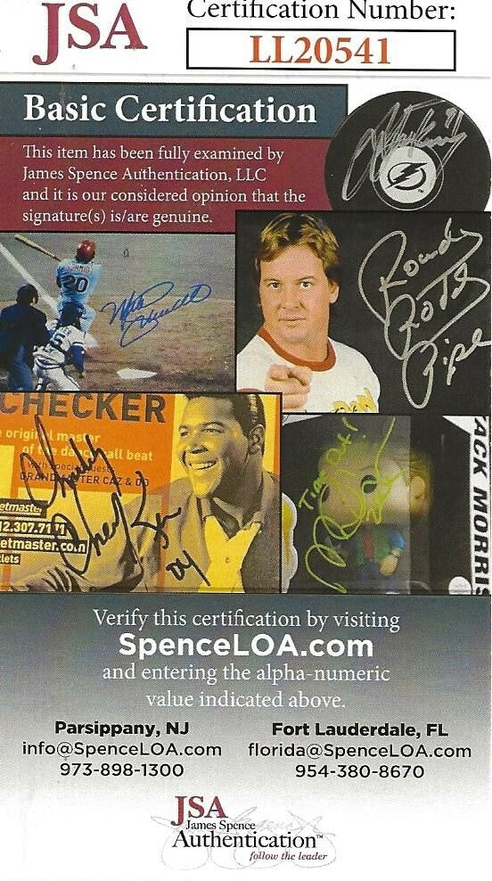 Chuck Long signed Iowa Hawkeyes 8x10 photo autographed 2 JSA