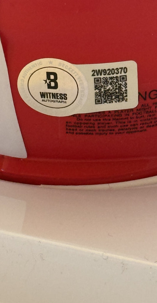 A. J. Green signed Georgia Bulldogs mini helmet autographed Beckett Witnessed