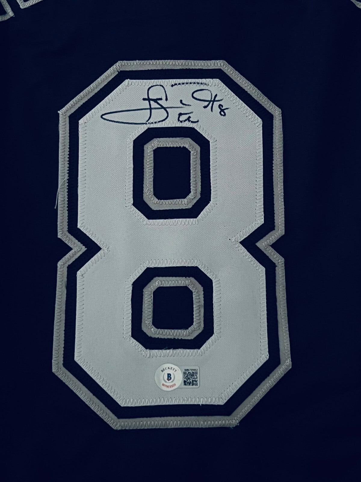 Carl Everett Chicago White Sox signed jersey autographed Beckett Witnessed