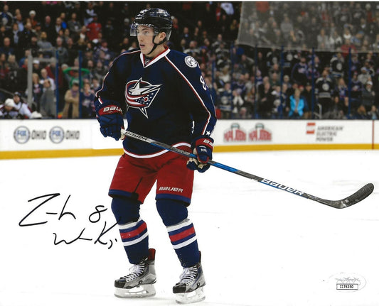 Zach Werenski signed Columbus Blue Jackets 8x10 photo autographed 2 JSA