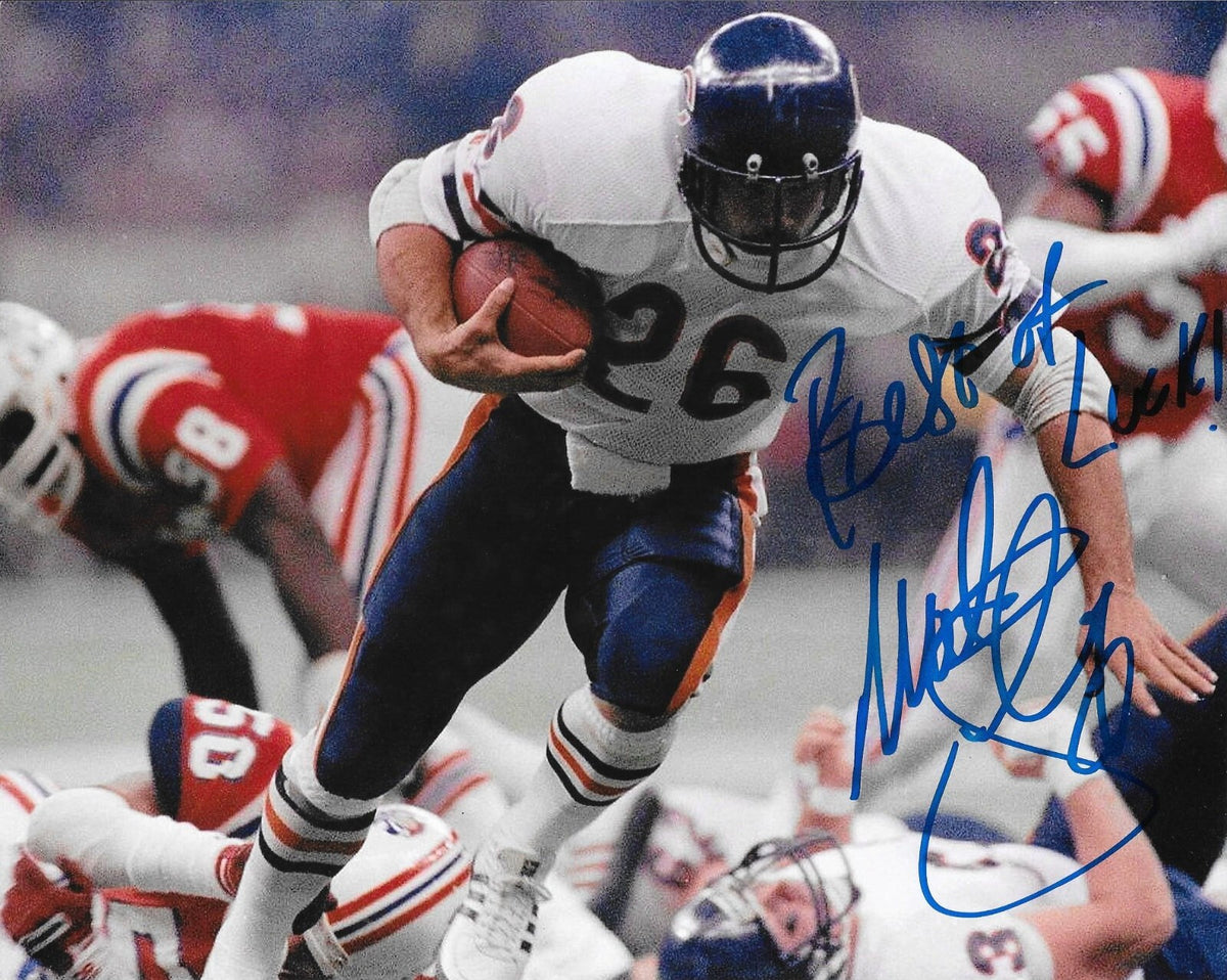 Matt Suhey signed Chicago Bears 8x10 photo autographed 5