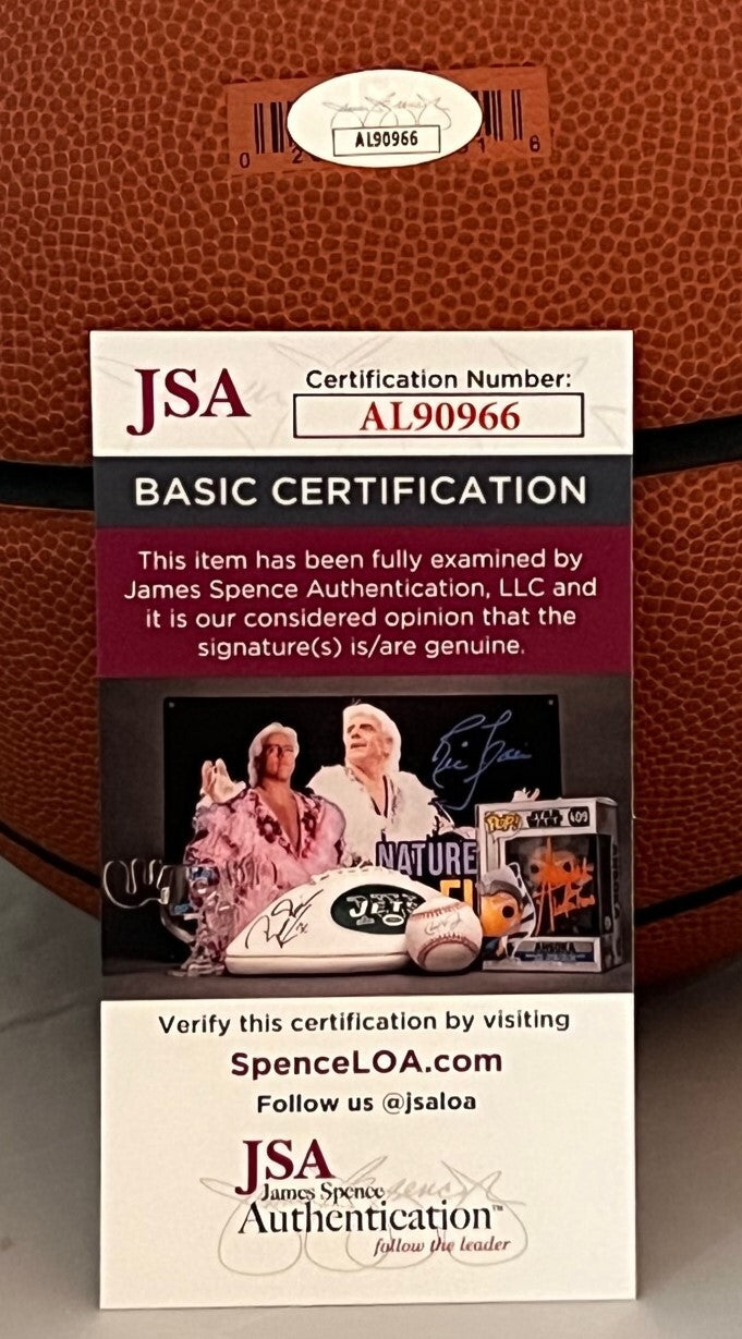 Keyontae Johnson Kansas State Wildcats signed NCAA Basketball Ball JSA