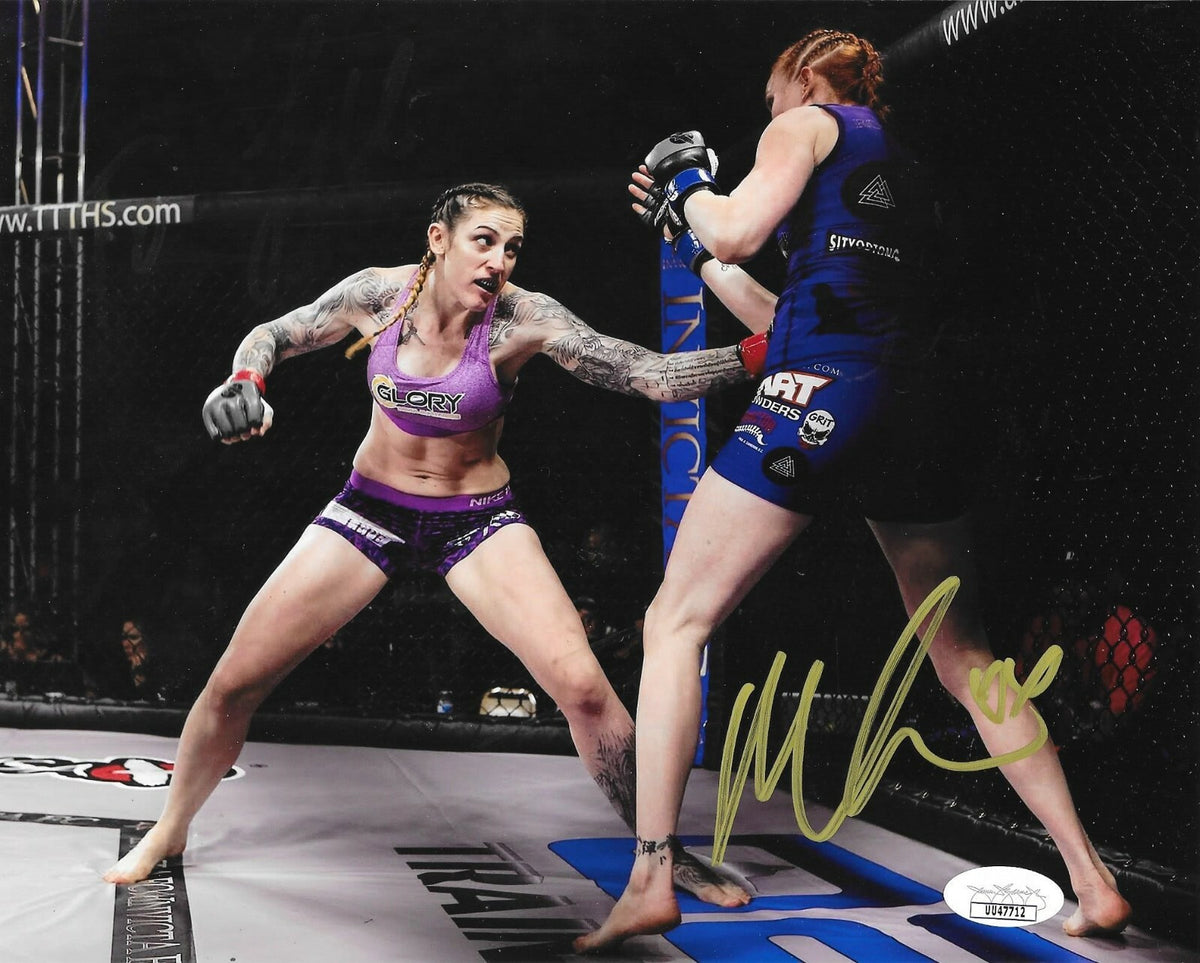 Megan Anderson signed UFC 8x10 photo autographed 4 JSA Certified