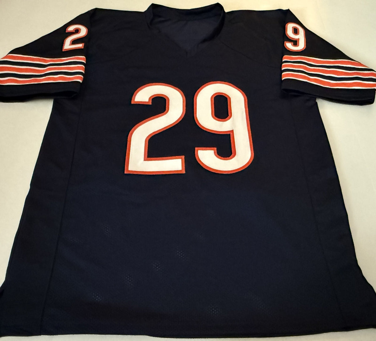 Dennis Gentry Chicago Bears signed Custom jersey + SB XX autographed JSA Witness