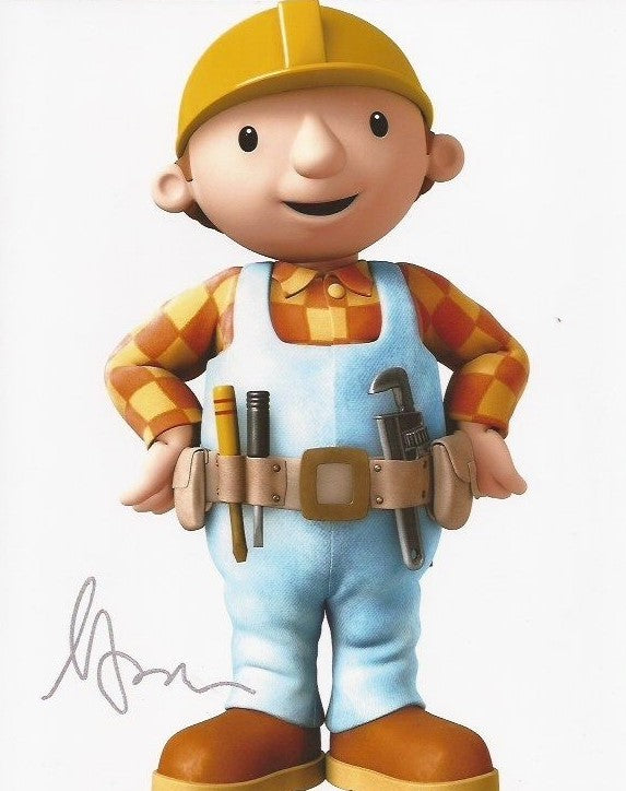 Greg Proops signed Bob the Builder 8x10 photo autographed
