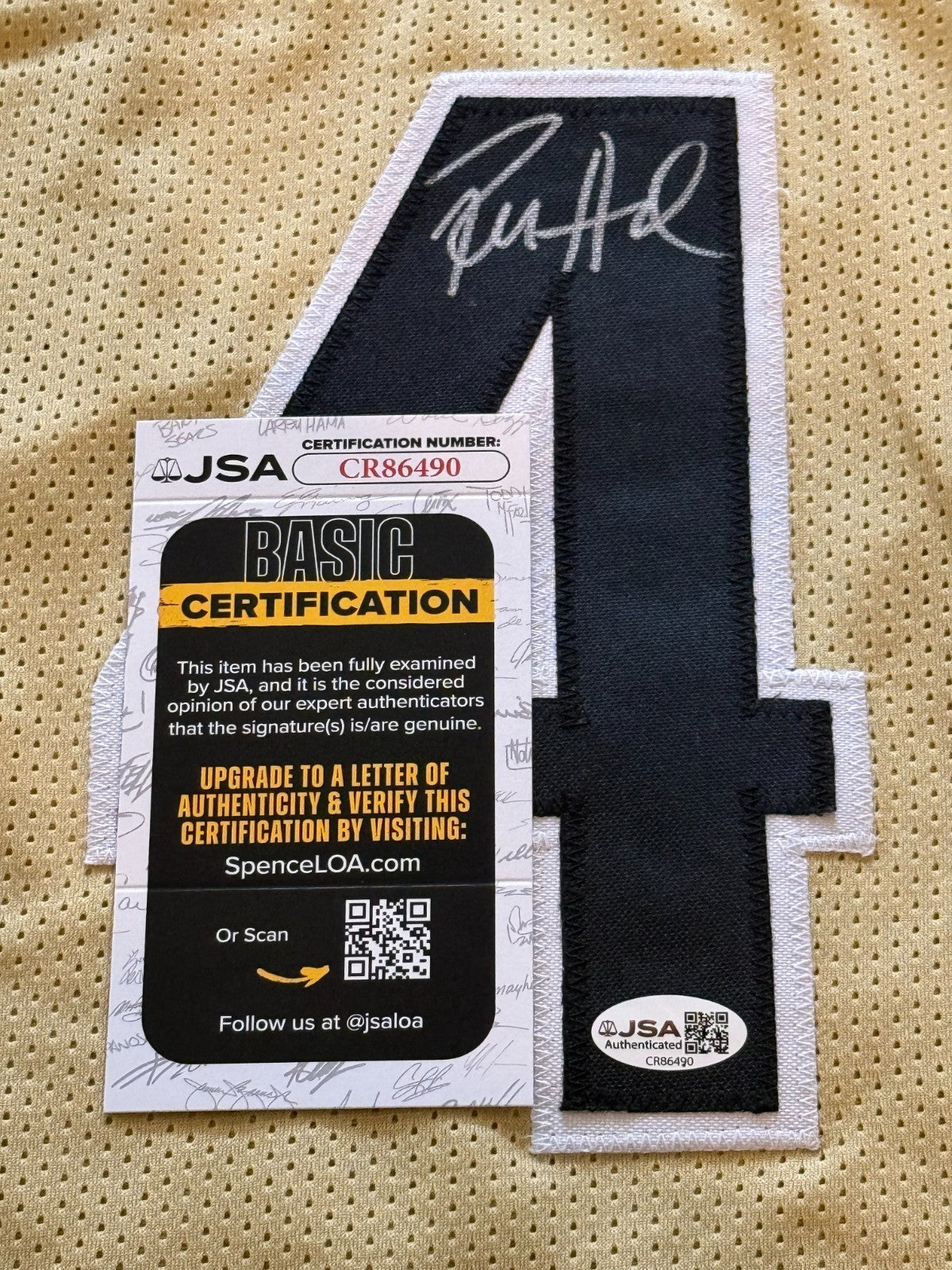 Robbie Hummel Purdue Boilermakers signed Custom jersey autographed JSA
