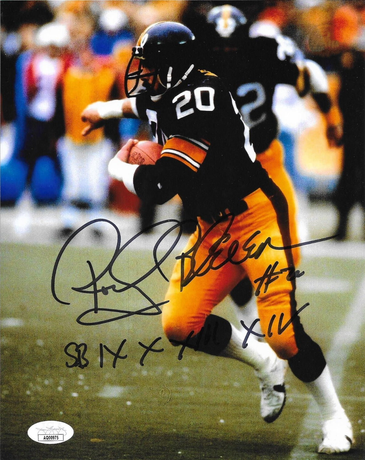 Rocky Bleier Notre Dame signed Pittsburgh Steelers 8x10 photo autographed #4 JSA