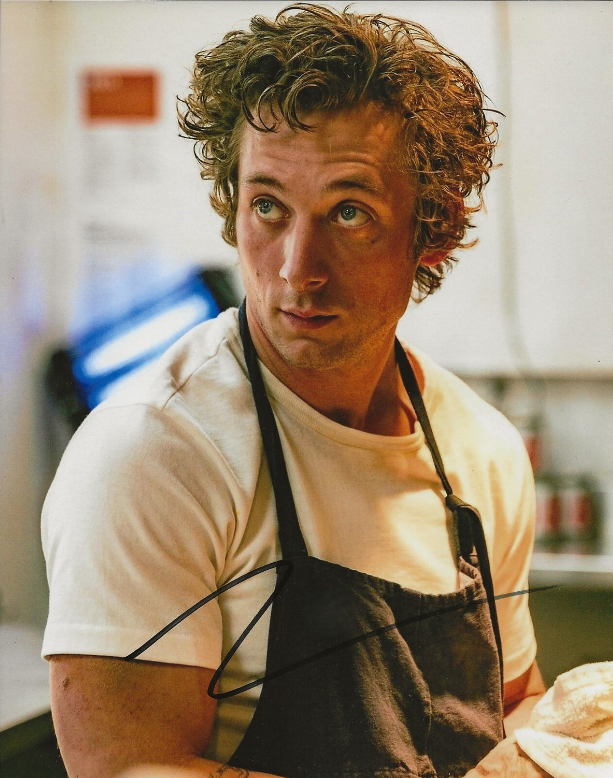Jeremy Allen White signed The Bear 8x10 photo autographed Chef Carmen #6