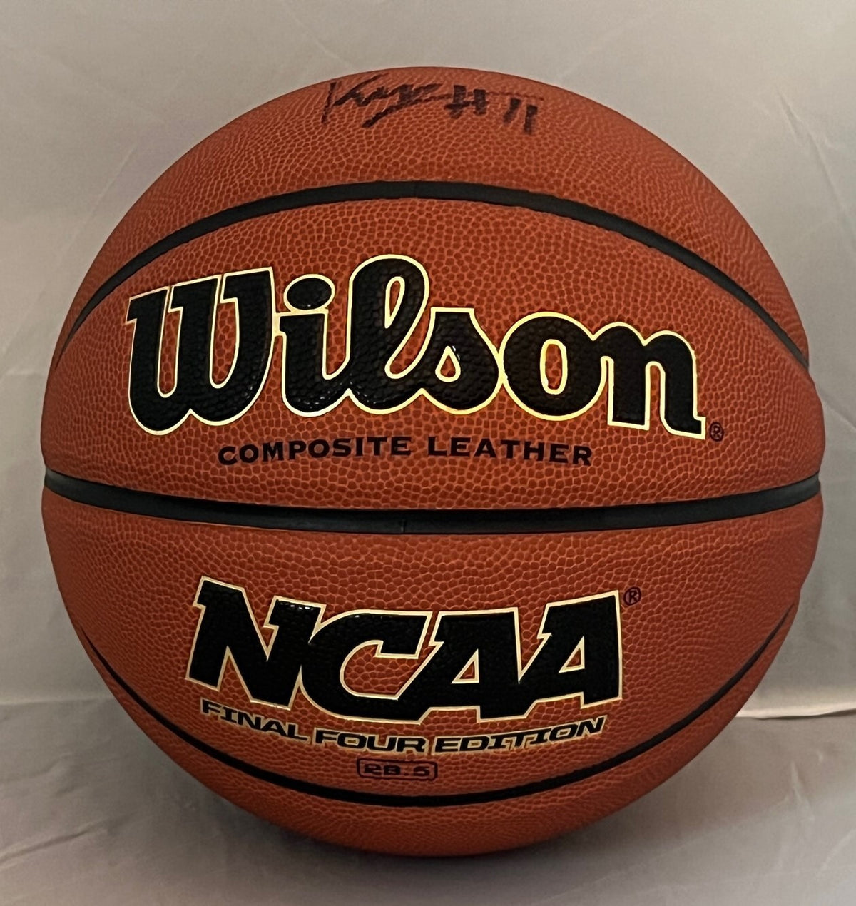 Keyontae Johnson Kansas State Wildcats signed NCAA Basketball Ball JSA