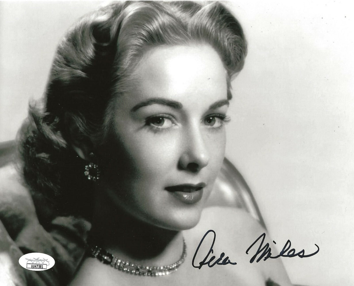 Vera Miles Psycho signed 8x10 photo autographed Lila Crane 2 JSA COA 