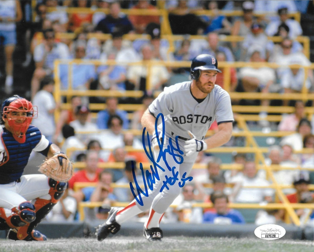 Wade Boggs signed Boston Red Sox 8x10 photo HOF Inscription autographed 2 JSA