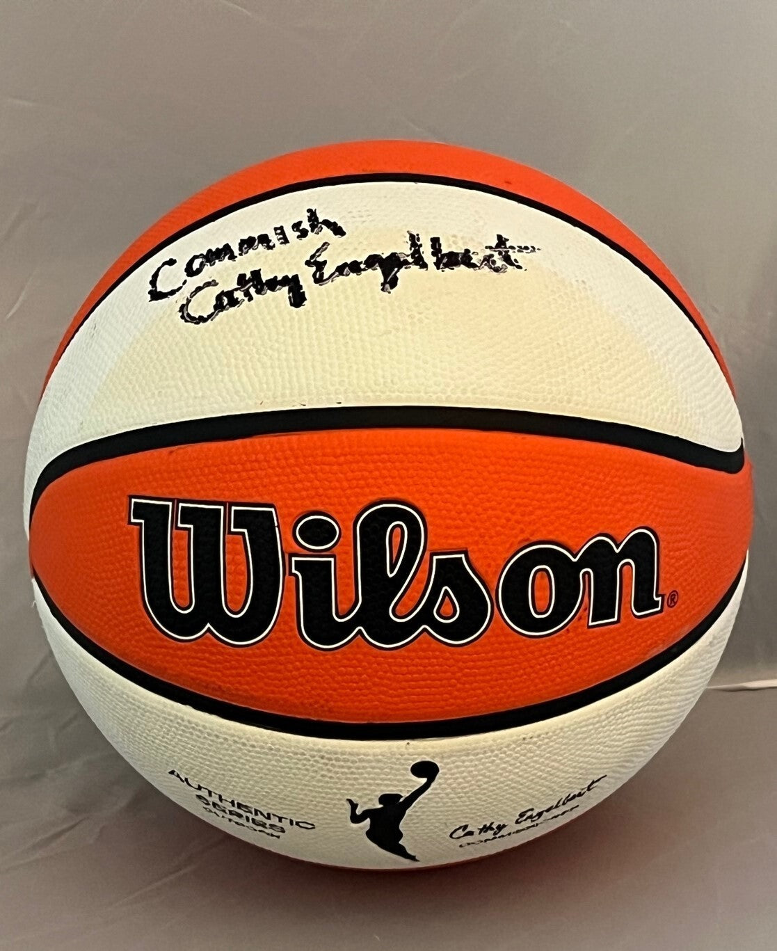 Cathy Engelbert Commissioner signed WNBA Basketball Ball autographed