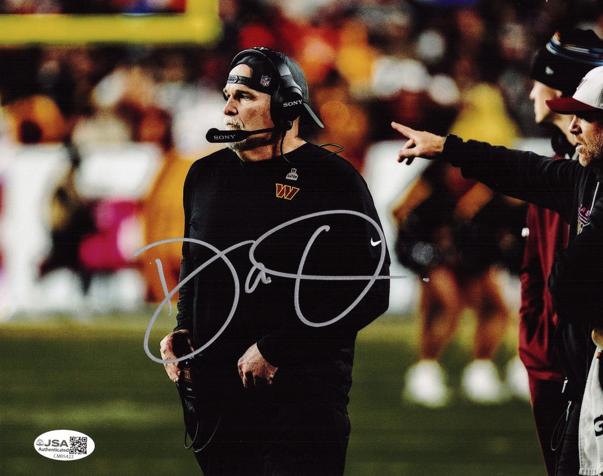 Dan Quinn signed Washington Commanders 8x10 photo autographed #1 JSA