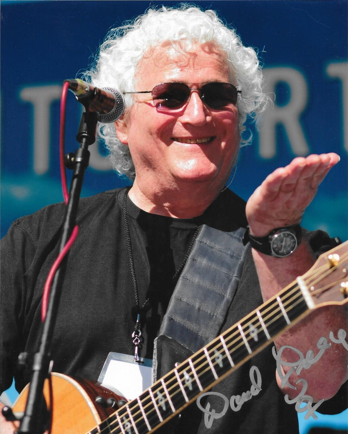 David Freiberg Jefferson Starship signed 8x10 photo autographed