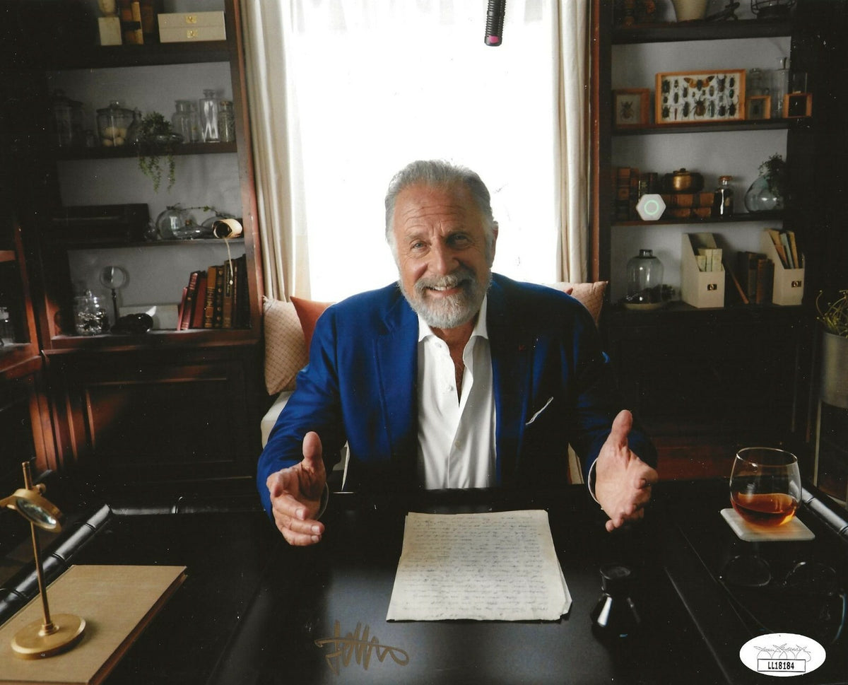 Jonathan Goldsmith signed The Most Interesting Man in the World 8x10 photo 2 JSA