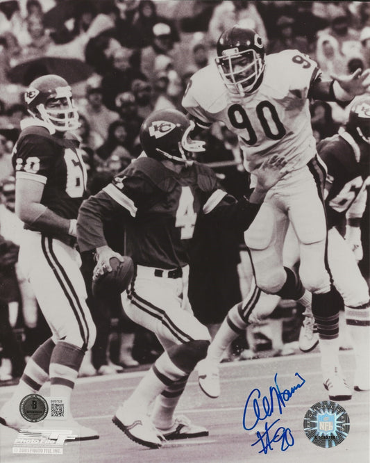Al Harris signed Chicago Bears 8x10 photo autographed #2 Beckett COA