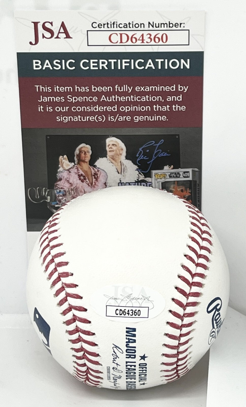Bill Madlock Pittsburgh Pirates signed MLB Baseball Ball autographed JSA