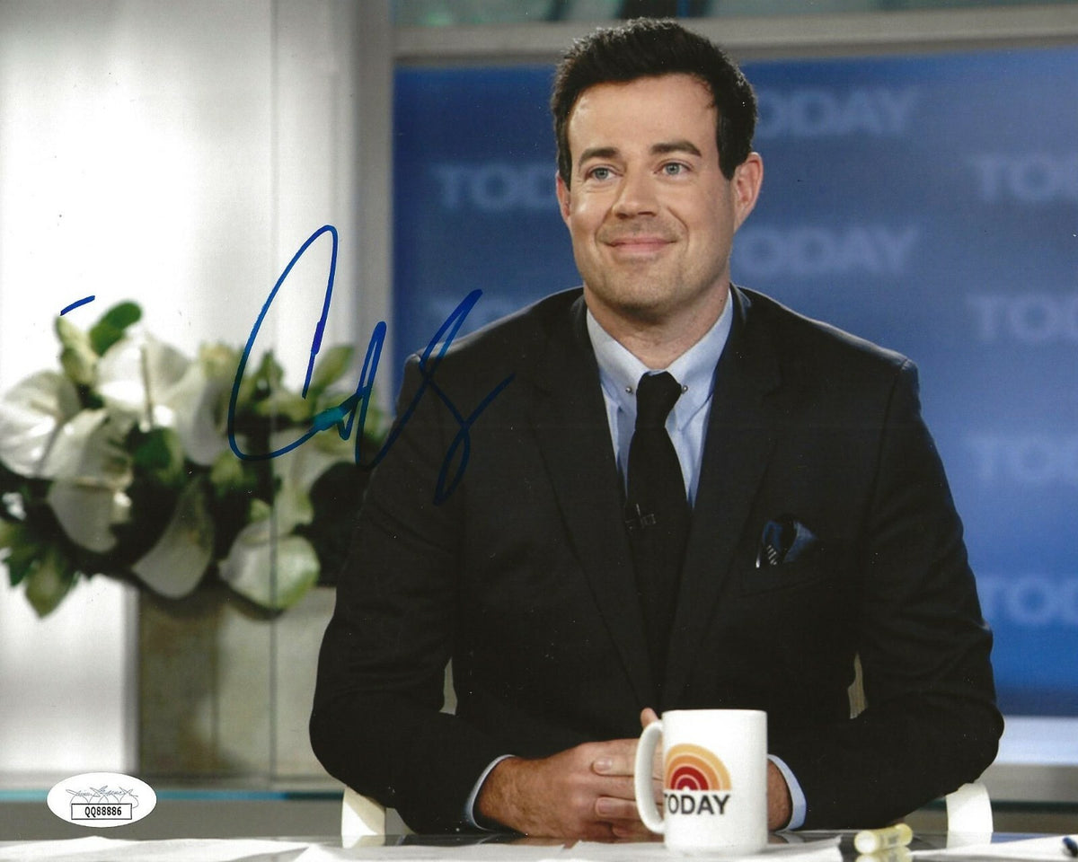 Carson Daly The Voice signed Today Show 8x10 photo autographed JSA