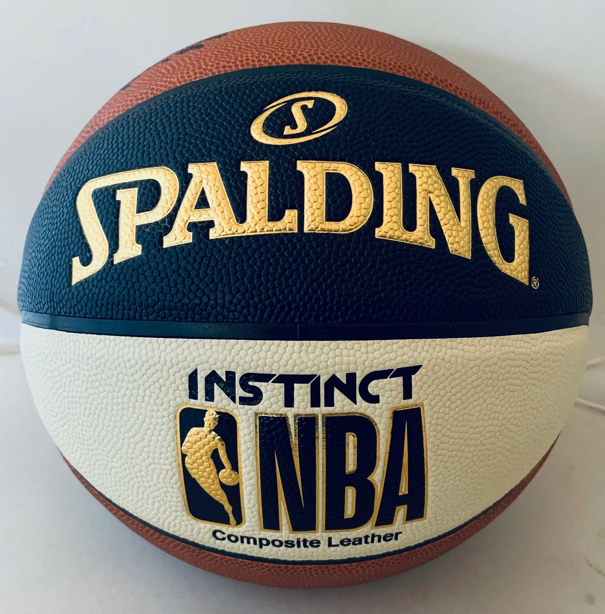 Calvin Murphy Houston Rockets signed F/S Spalding NBA Instinct Basketball JSA
