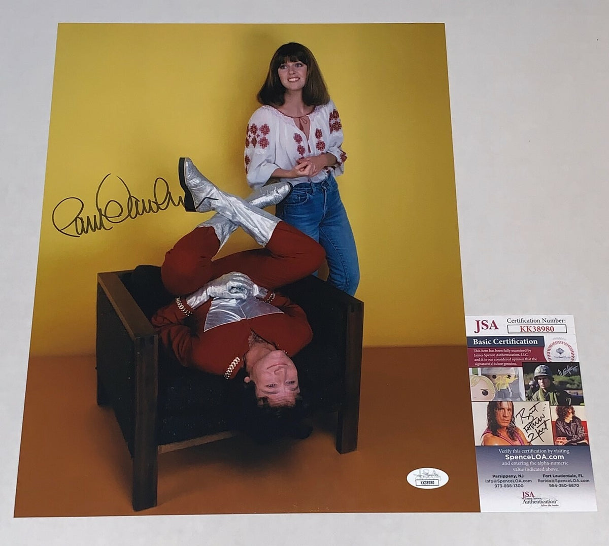 Pam Dawber signed Mork & Mindy 11x14 photo autographed Mindy McConnell 3 JSA