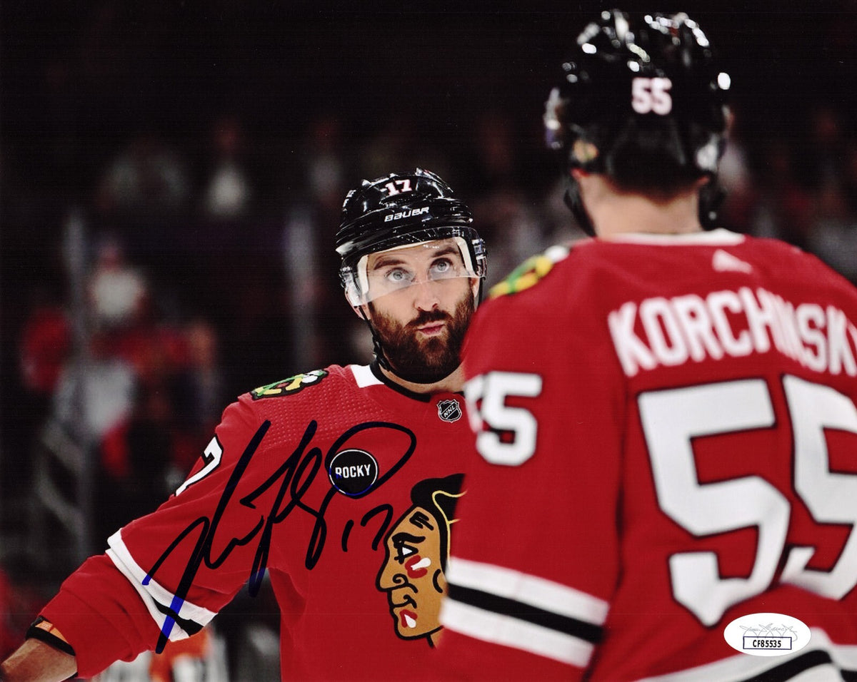 Nick Foligno signed Chicago Blackhawks 8x10 photo autographed Hawks #2 JSA