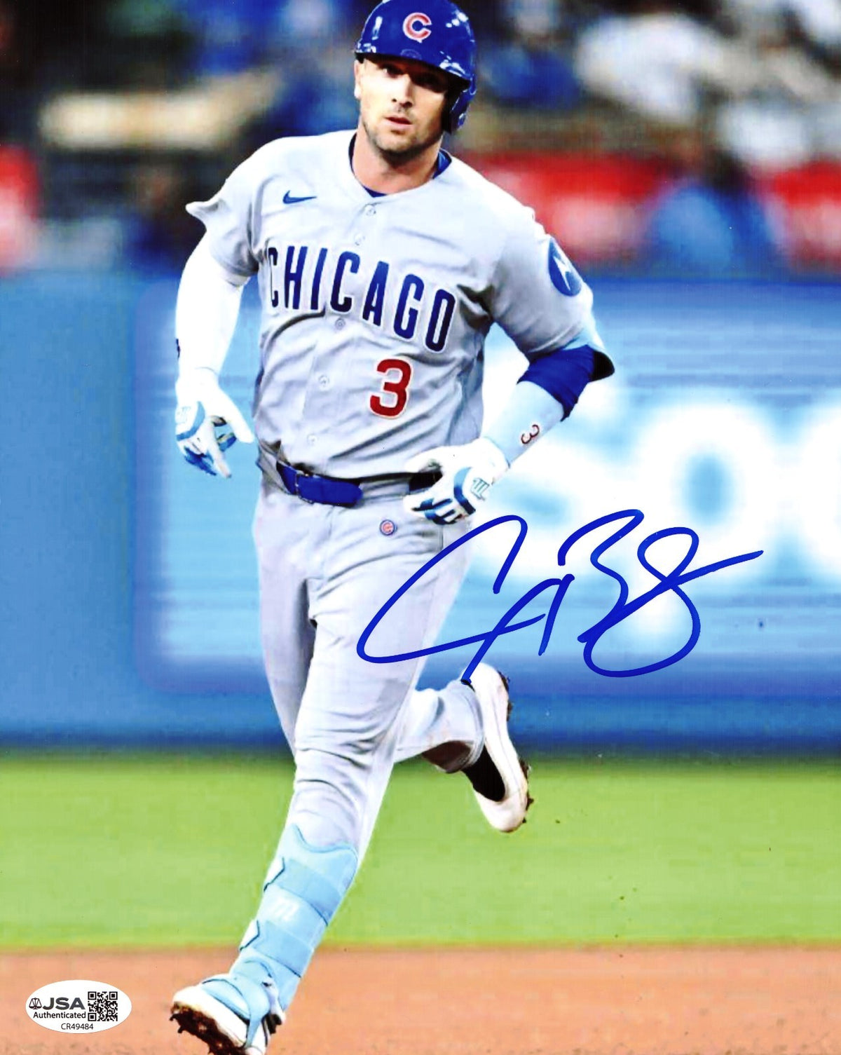 Alex Bregman signed Chicago Cubs 8x10 photo autographed #2 JSA COA