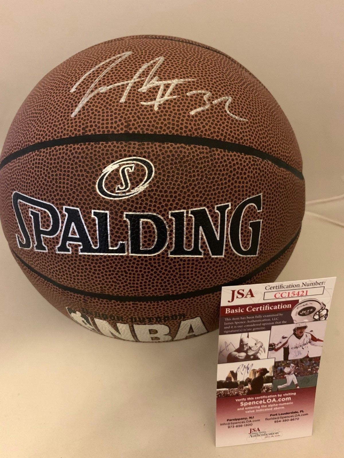 Kris Dunn Chicago Bulls signed Full Size F/S NBA Basketball Ball autographed JSA