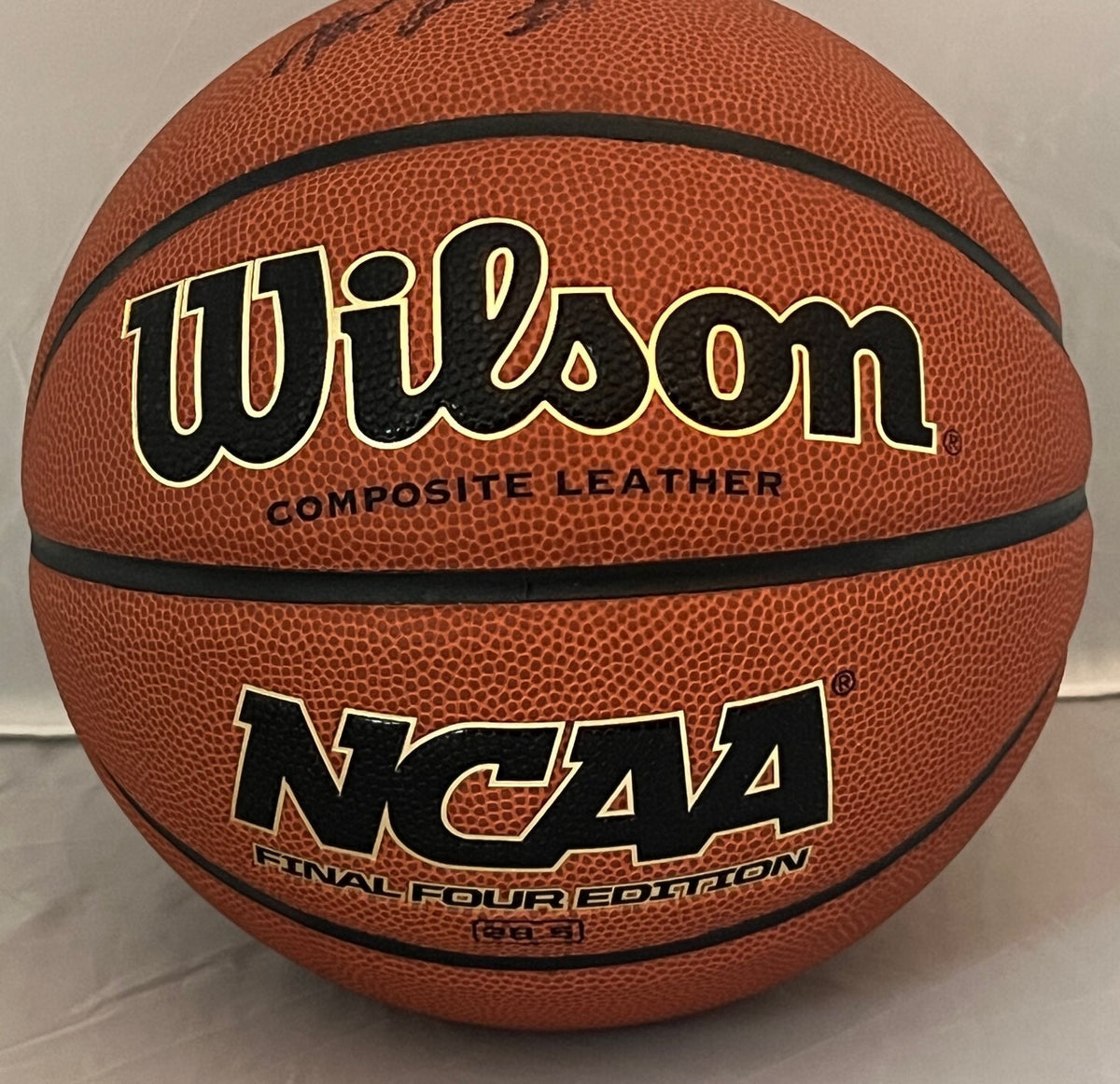 Markquis Nowell Kansas State Wildcats signed NCAA Basketball Ball JSA