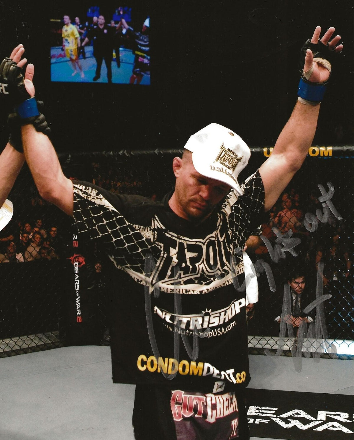 Chris Lytle Lights Out signed UFC 8x10 photo autographed