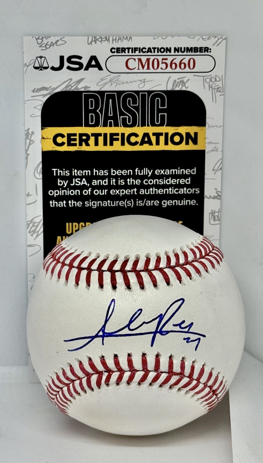 Addison Russell Chicago Cubs signed MLB Baseball Ball autographed JSA COA