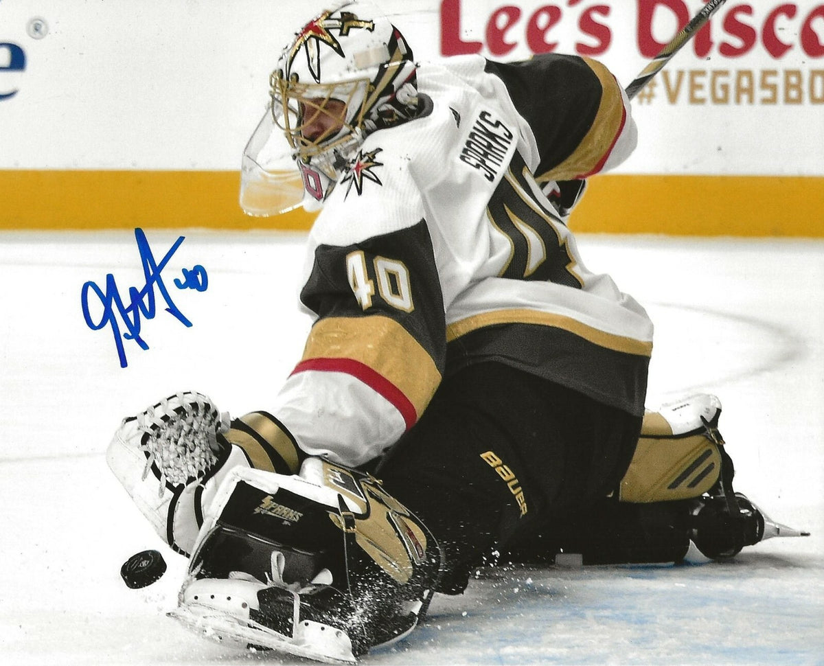 Garret Sparks signed Las Vegas Golden Knights 8x10 photo autographed 4