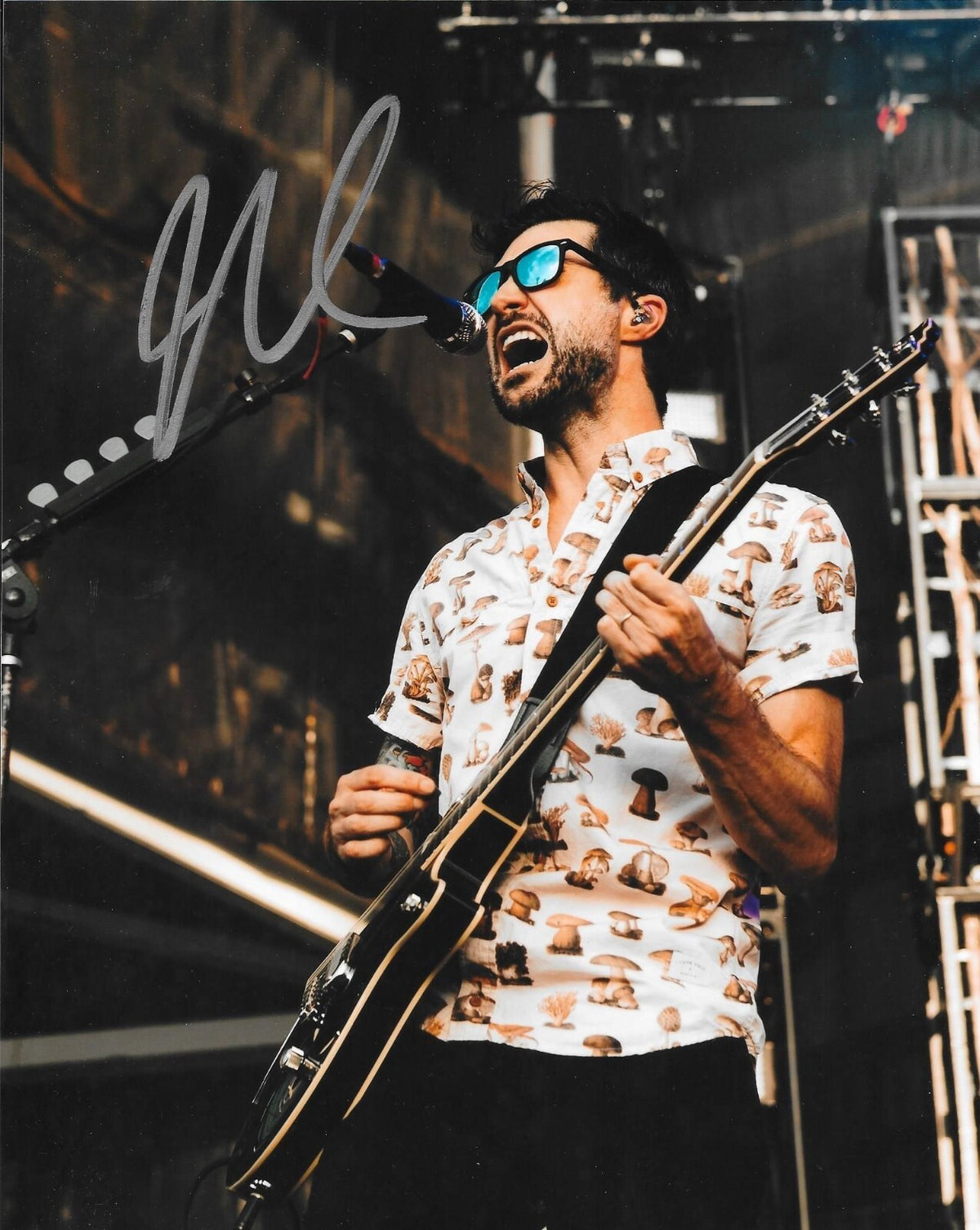John Nolan Taking Back Sunday signed 8x10 photo autographed #1