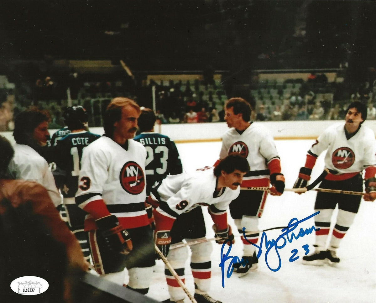 Bob Nystrom signed New York Islanders 8x10 photo autographed 2 JSA