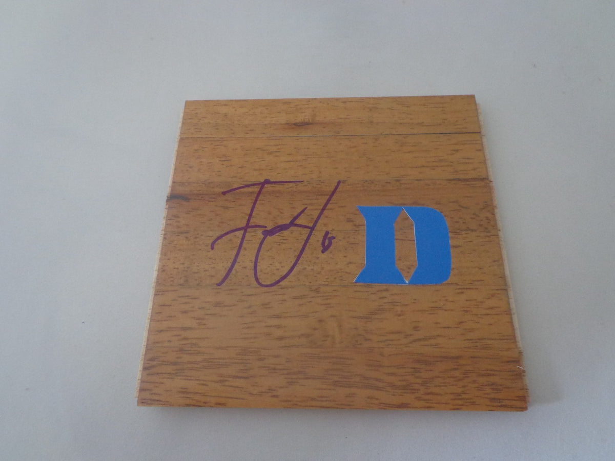 Frank Jackson signed Duke Blue Devils Floorboard Floor autographed 