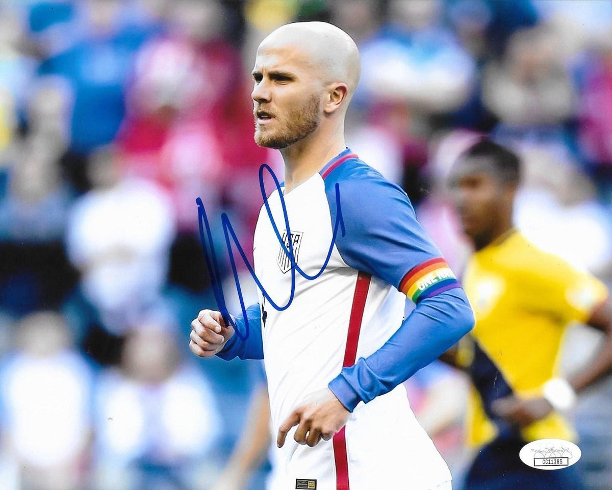 Michael Bradley signed Team USA Soccer 8x10 photo autographed Toronto FC JSA 