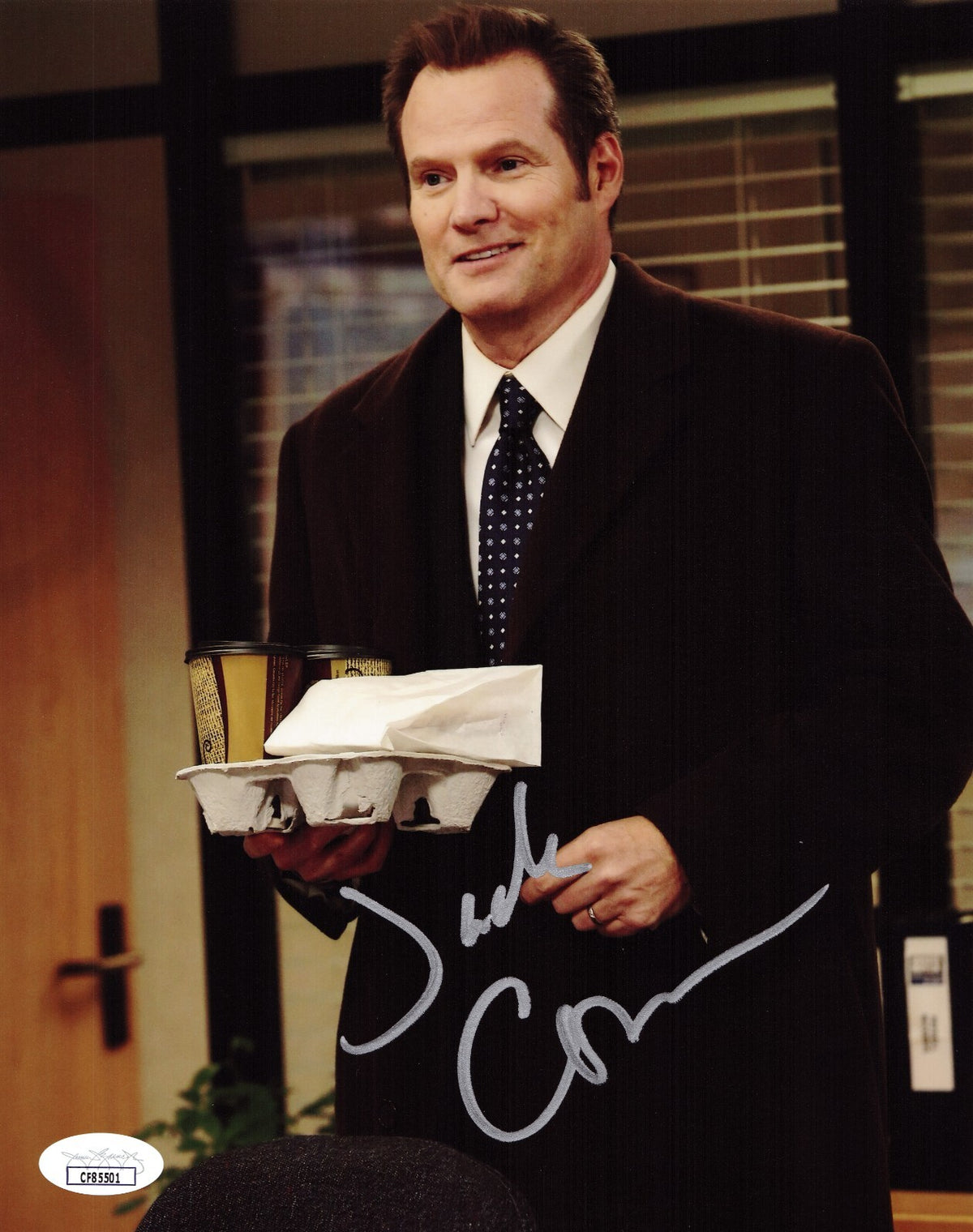 Jack Coleman signed The Office 8x10 photo autographed #2 JSA COA