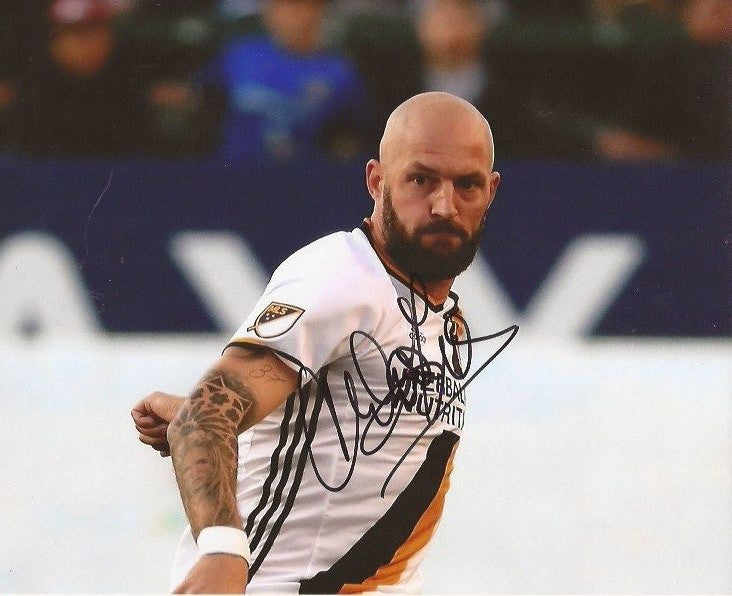 Jelle Van Damme signed LA Galaxy MLS Soccer 8x10 photo autographed 2