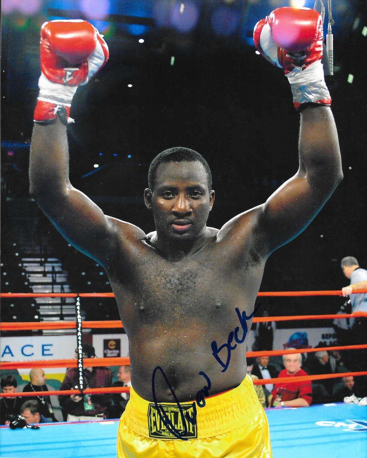 Owen Beck "What the Heck Beck" signed Boxing 8x10 photo autographed #2